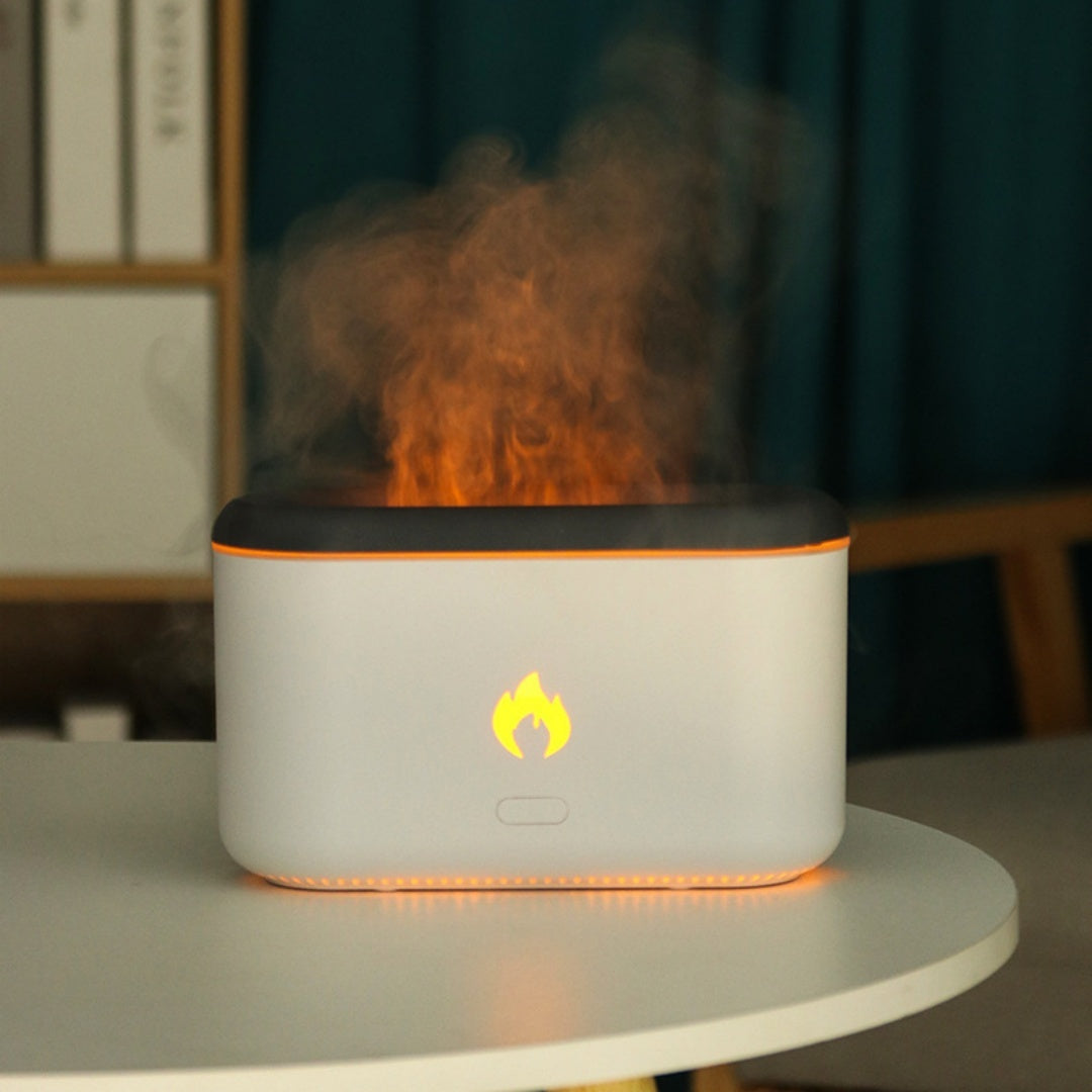 FlameGlow™ Aromatherapy Fire Diffuser & Humidifier