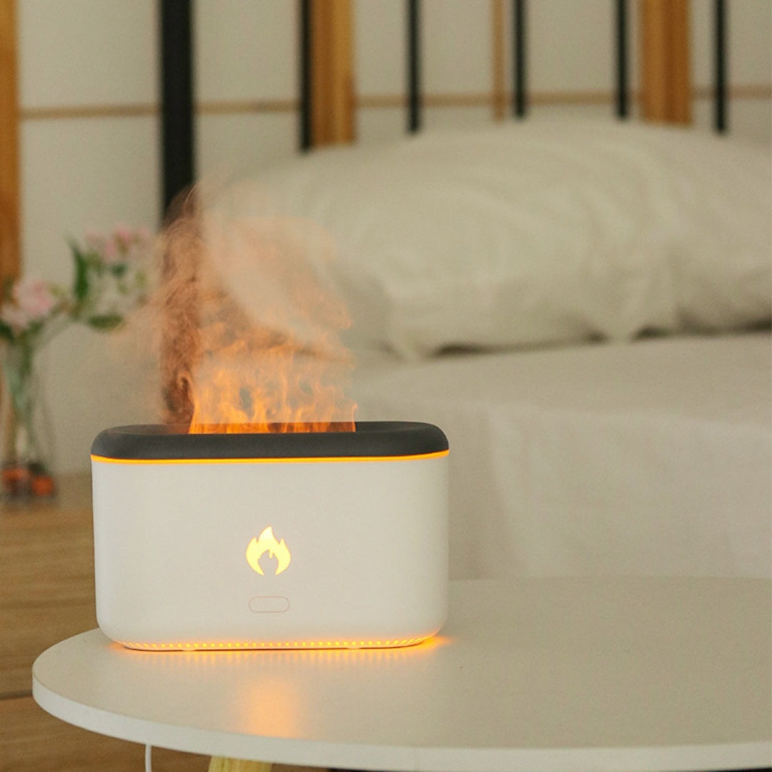 FlameGlow™ Aromatherapy Fire Diffuser & Humidifier