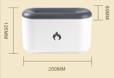 FlameGlow™ Aromatherapy Fire Diffuser & Humidifier